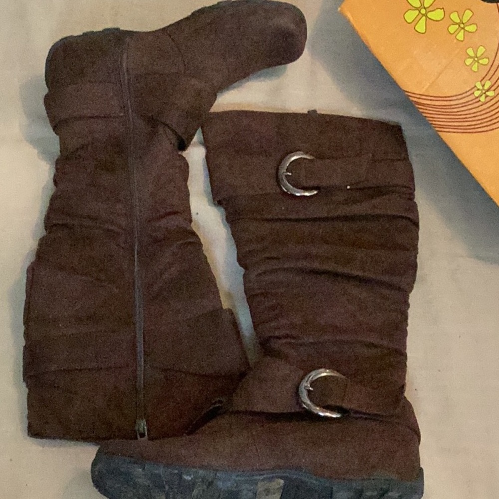 Forever 21 Brown Knee-High Boots
